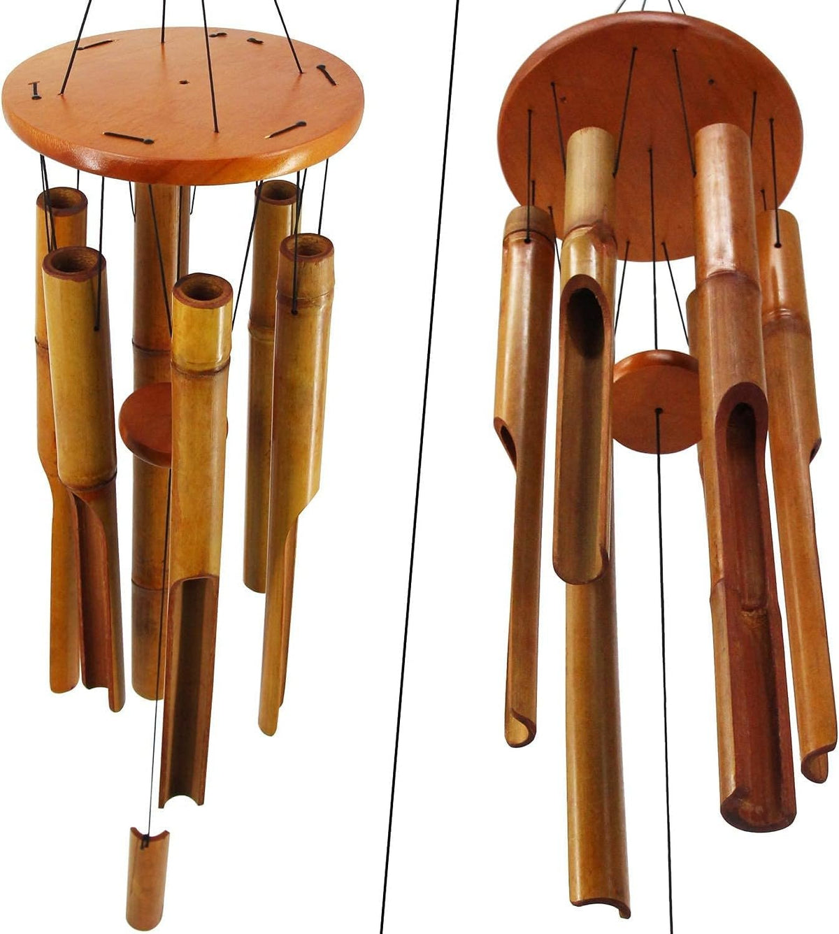 Retro Whale Tall Bamboo Wind Chime additional product photo