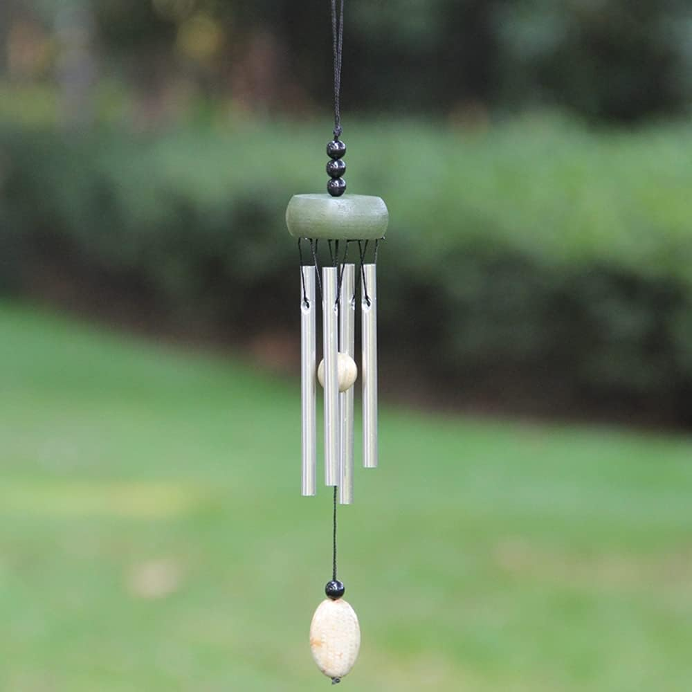 Retro Whale Mini Metal Wind Chimes with Ceramic Drops additional product photo