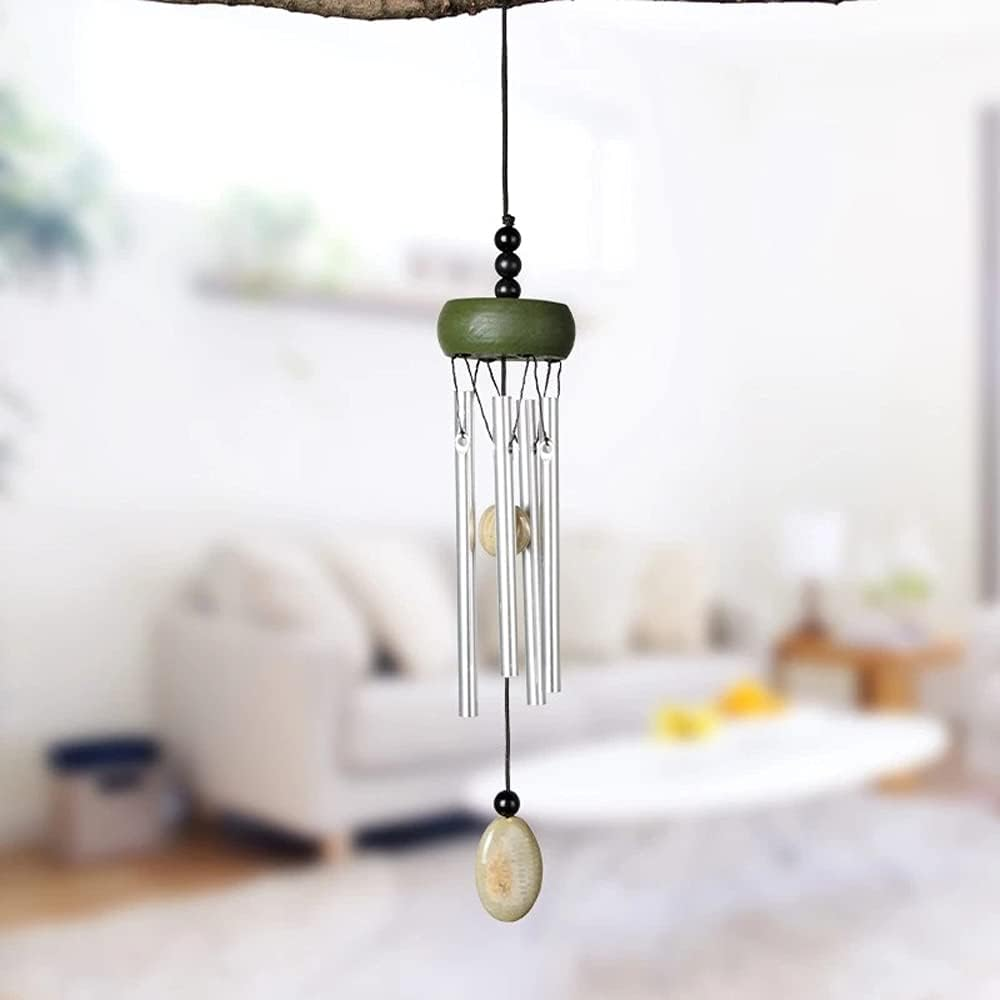 Retro Whale Mini Metal Wind Chimes with Ceramic Drops additional product photo